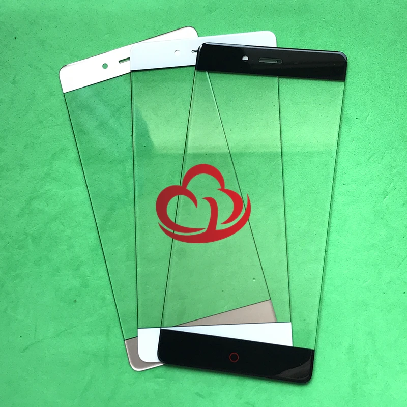 Замена ЖК переднего сенсорного экрана Стекло Внешний объектив для zte nubia Z11|parts|parts