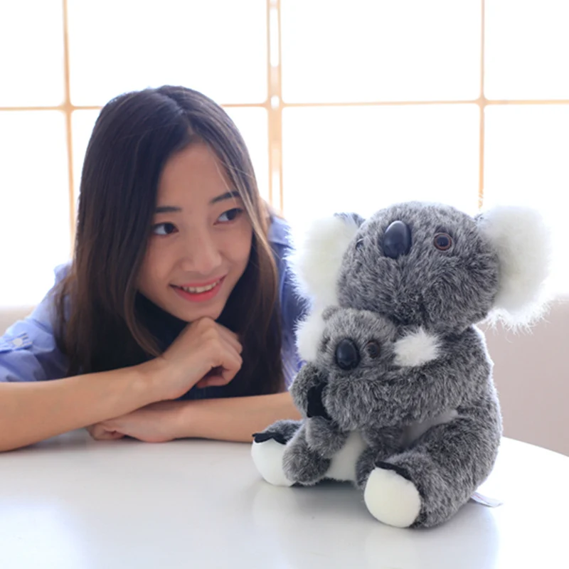 28 см милые плюшевые игрушки Koalas для мамы и ребенка каваи мягкие куклы с животными