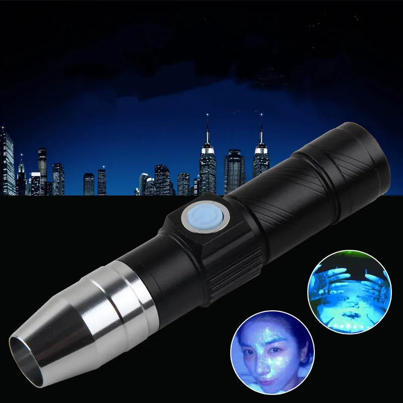 Миниатюрная Светодиодная лампа с USB зарядкой УФ фонарь для кемпинга уличсветильник освещение палатки