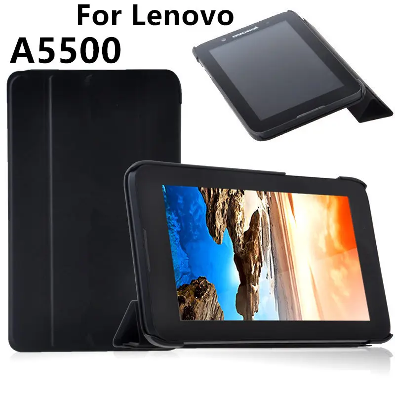 Чехол накладка для lenovo A5500 Tab A8 50 Защитный протектор смарт Чехлы кожаный