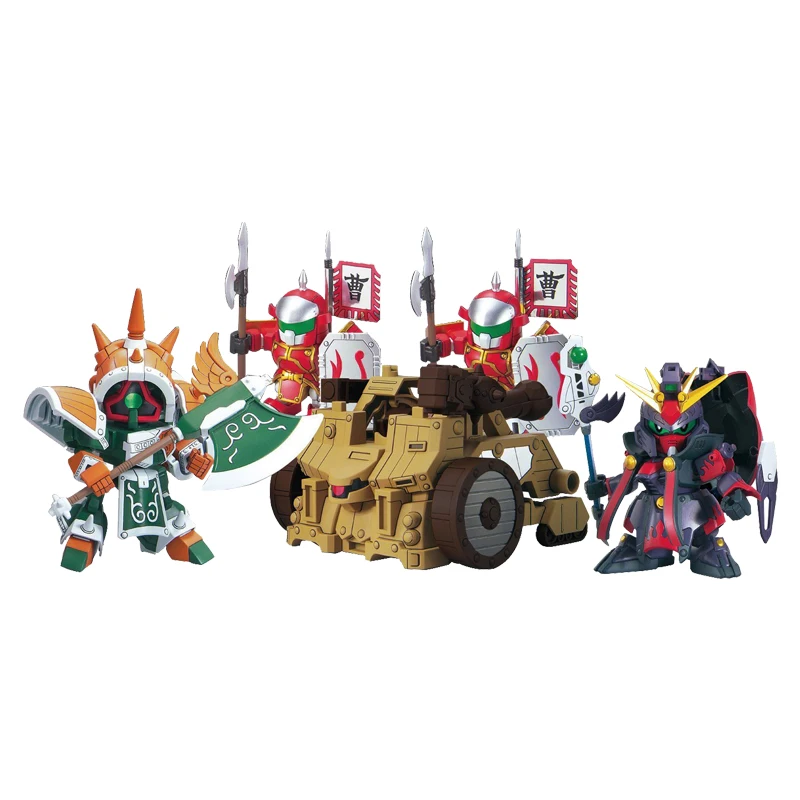 Bandai Gundam 24031 SD BB DianWei Asshimar JiaXu Ashtaron оружие для осады набор моделей фигурки героев