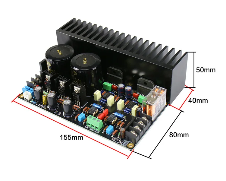 GHXAMP LM3886 усилитель аудио Плата JRC5534DD оп-усилитель Полный DC сервопривод цепи LM317 LM337 регулятор C1237 динамик защиты 68 Вт* 2