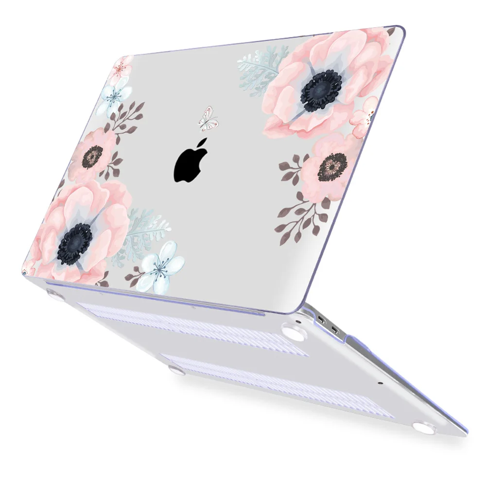 Z220 Чехол для ноутбука Redlai цвета кристально чистый для Macbook Pro 13,3 15,4 retina Air 13 дюймов A1932 для Macbook Pro 13 16 Touch bar - Цвет: Z220