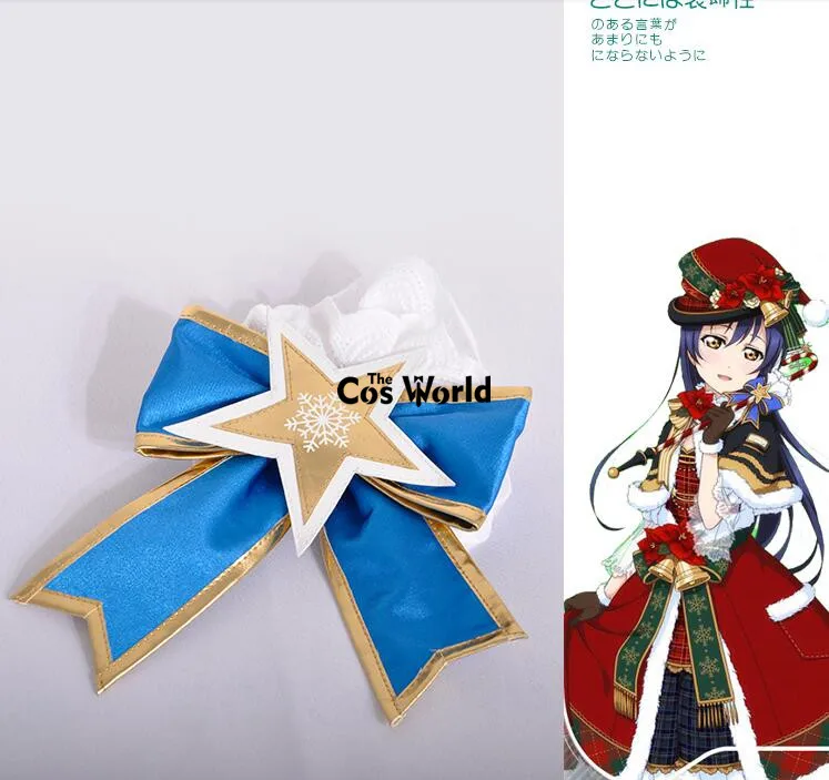 Love Live School Idol Project Sonoda Umi рождественское платье-топ без рукавов плащ униформа