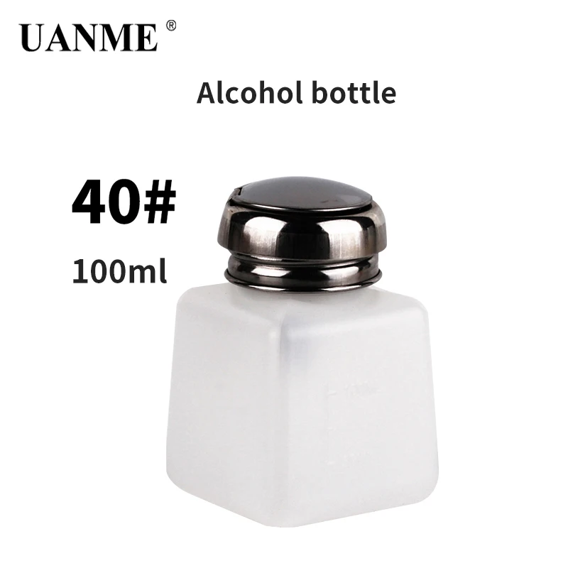 Plastic 100ml UANME мягкая с медным сердечником Антикоррозийная Антистатическая стеклянная бутылка для алкогольных напитков пластина пресс автоматическая бутылка для воды крышки - Цвет: Plastic 100ml