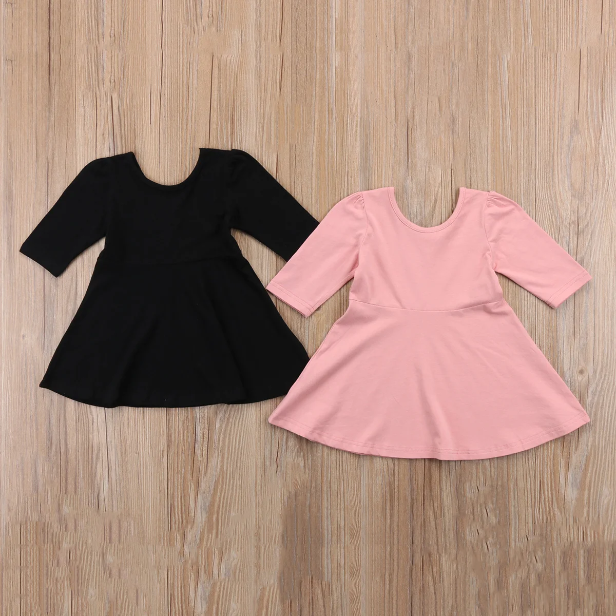 Autumn Winter Baby Girls Kids Dress Long Sleeve Princess Tutu Clothes 1-4T | Детская одежда и обувь