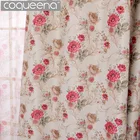 Светонепроницаемые шторы с цветочным узором, готовые оконные занавески для гостиной, спальни, занавески на заказ, драпировки