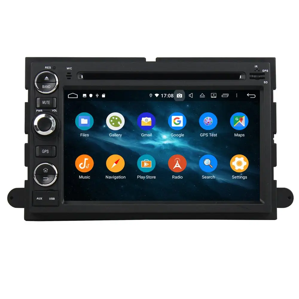 Автомагнитола 2 din на Android 9 0 с GPS для Ford Escape F150 F250 Fusion Mustang погрузка Explorer 2005 2007 2008 DVD