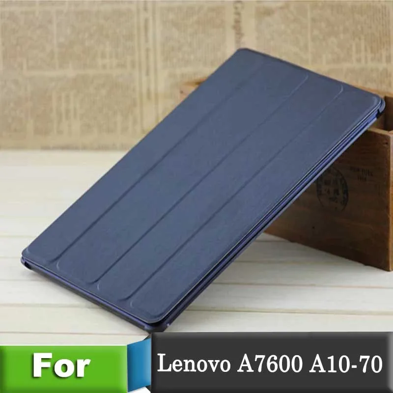 Для Lenovo IdeaTab A10 70 датчик цели и фона A7600 чехол 10.1 дюймов планшет Floding приталенный