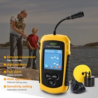 sonar fish finder lucky sensor echo alarm fishing finder portable lcd fish sonar finder sounder 100m depth sensor ffc1108 1 fish