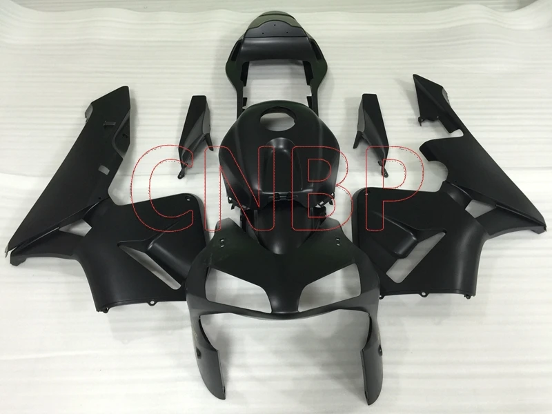 Обтекатели CBR 600 RR 2003-2004 матовая черная фотообтекатель для Honda CBR600RR 04 обтекатель