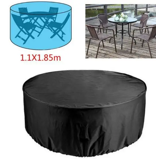 

Car Accessories Waterproof Outdoor Patio Furniture Cover Rectangular Garden Rattan Table Cover