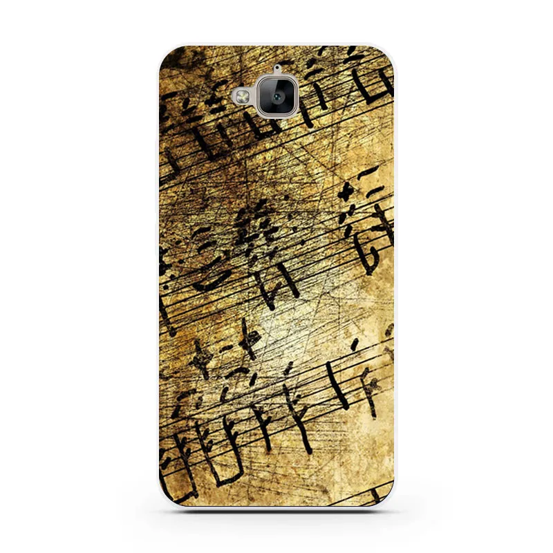 huawei y6 pro Case Silicon Antique map Painting Soft TPU Back Cover for Phone Protect shell |