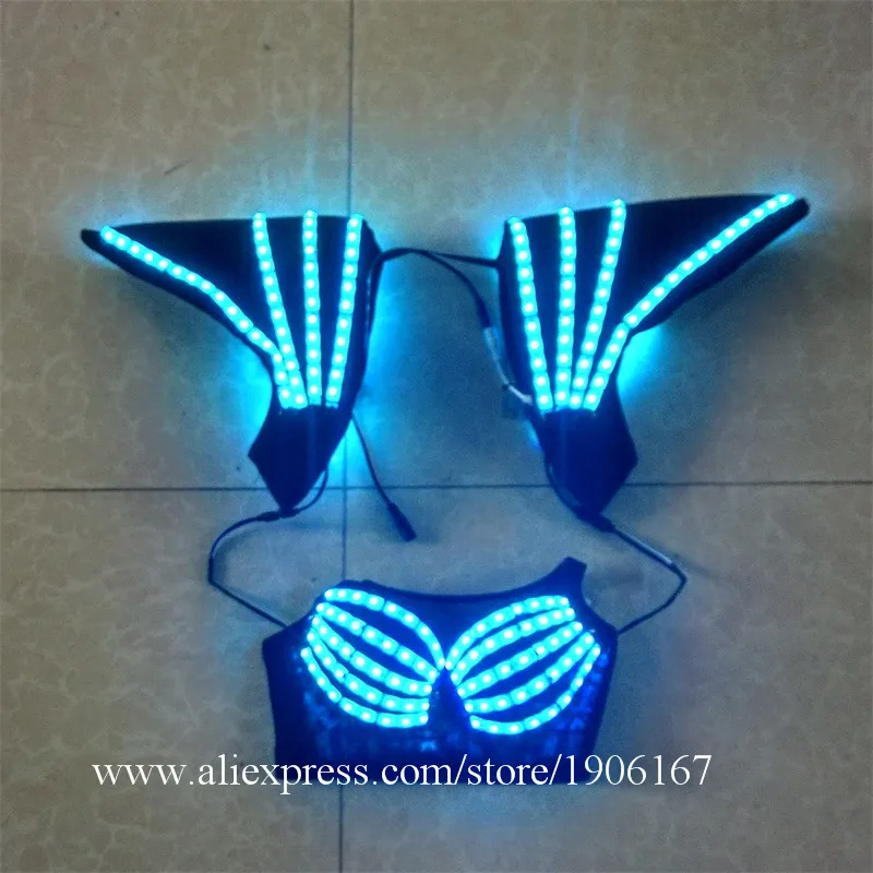 Новый дизайн 5 шт./лот светодиодный бюстгальтер/сексуальные бюстгальтеры/бар