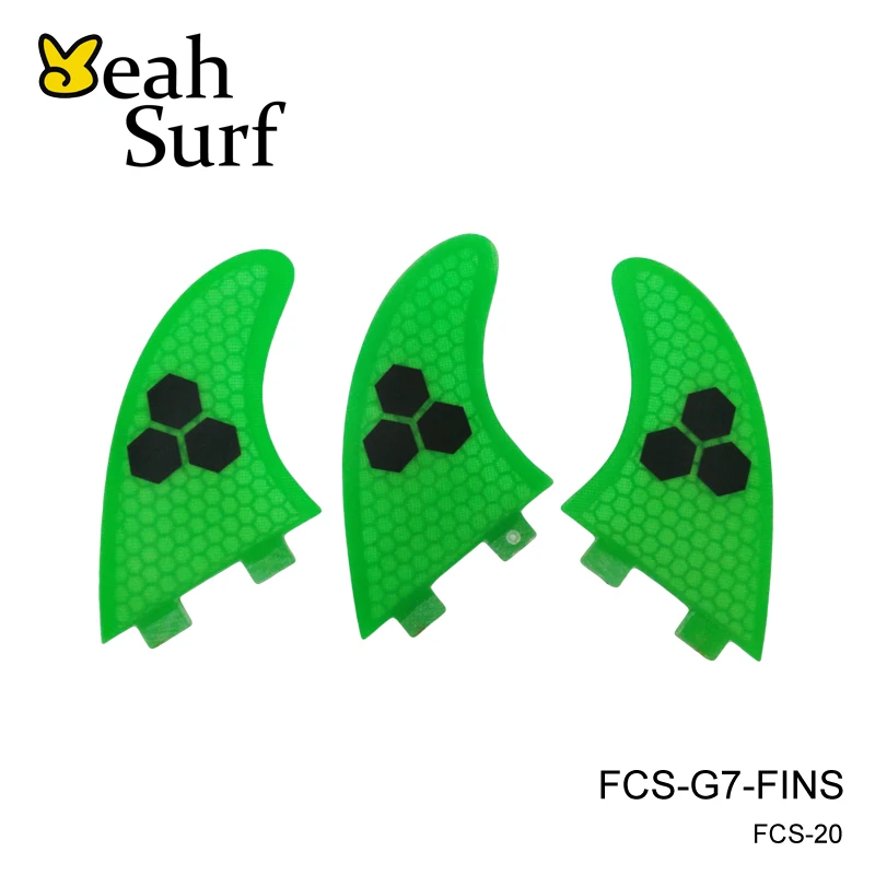 Для Серфинга FIN серфинга FCS G7 fin вафельная логотип стекловолокна доски для Fin|surfboard