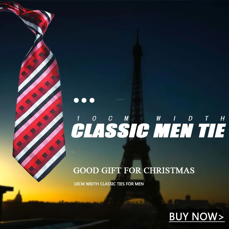 Мужской галстук в клетку шириной 10 см жаккардовая плетеная формальная одежда