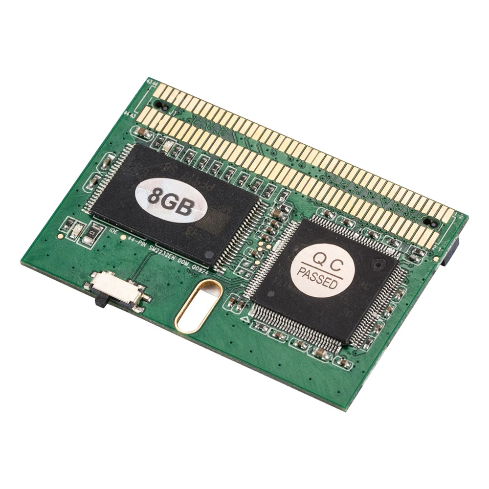 Новый Zheino DOM 44PIN SSD IDE/PATA SLC 8GB горизонтальная розетка промышленный диск на модуль