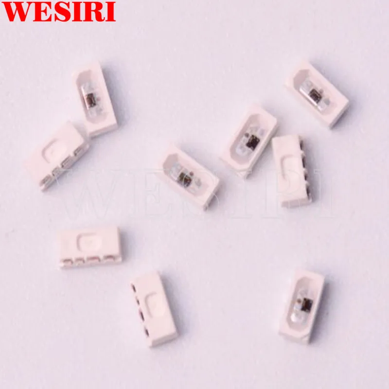 Боковой RGB светодиодный чип SK6812 3000 со встроенным чипом IC SMD 4020 боковое освещение