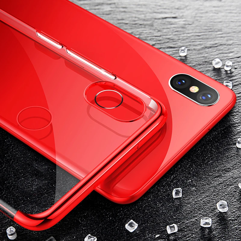 Прозрачный мягкий силиконовый чехол из ТПУ для Xiaomi Redmi Note 6 Pro 6A 5 Plus 4A 5A покрытие
