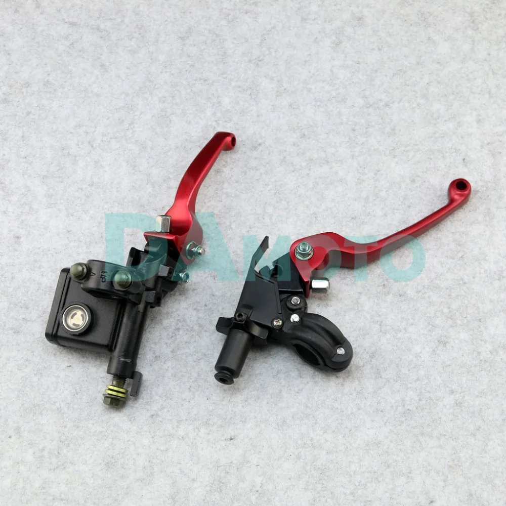 Складной тормозной рычаг с ЧПУ Рычаг сцепления и передний насос подходит для CRF KLX