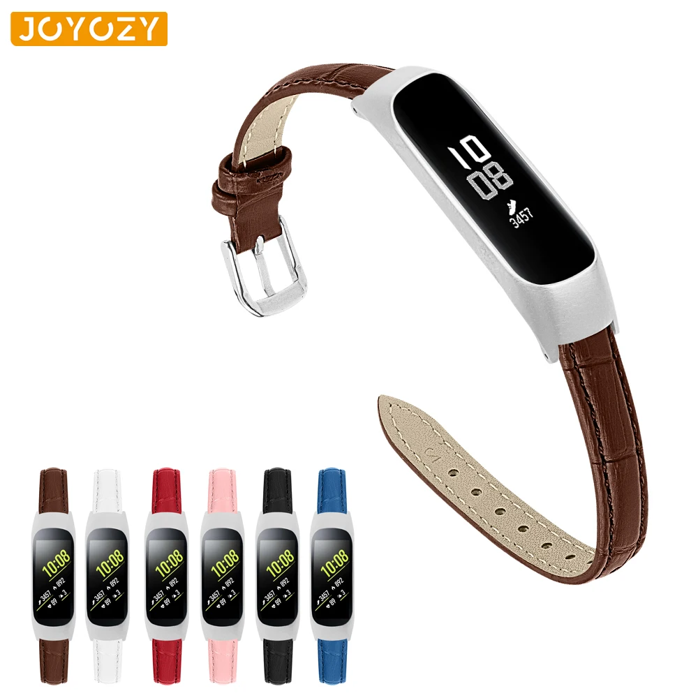 Новый кожаный ремешок Joyozy с крокодиловым ремешком для samsung galaxy часов подходит e/SM