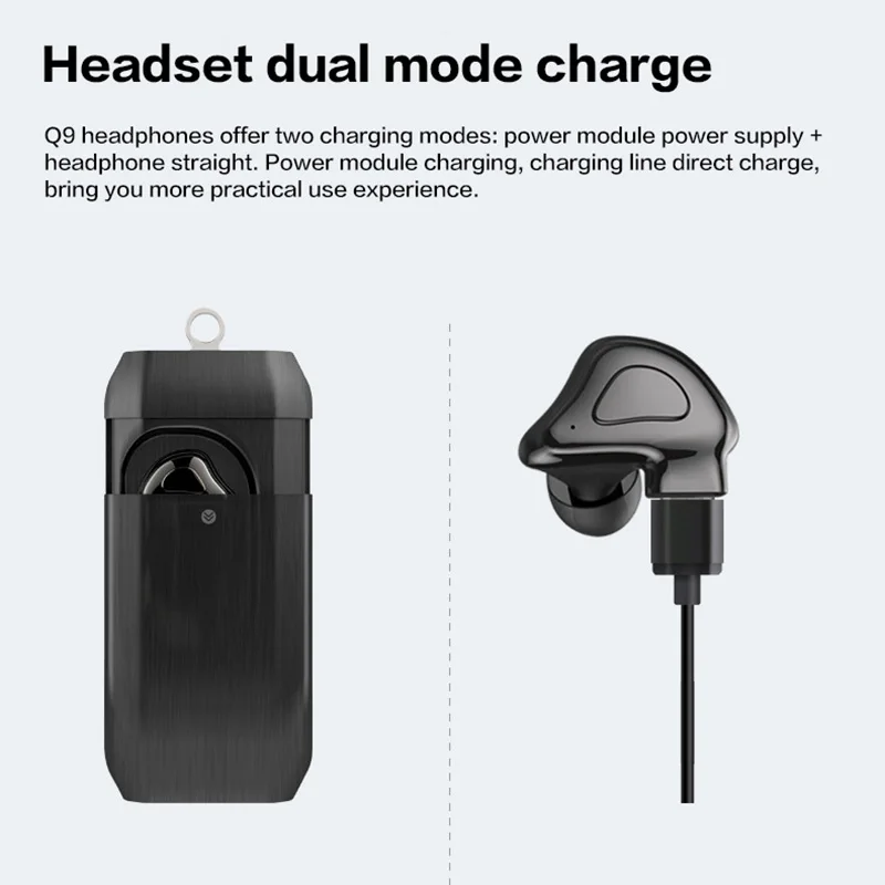 H9 Twins True Wireless Bluetooth Earphone Headphone with Mic TWS Sports Headset Mini Earbuds Earpiece Charger Box | Электроника