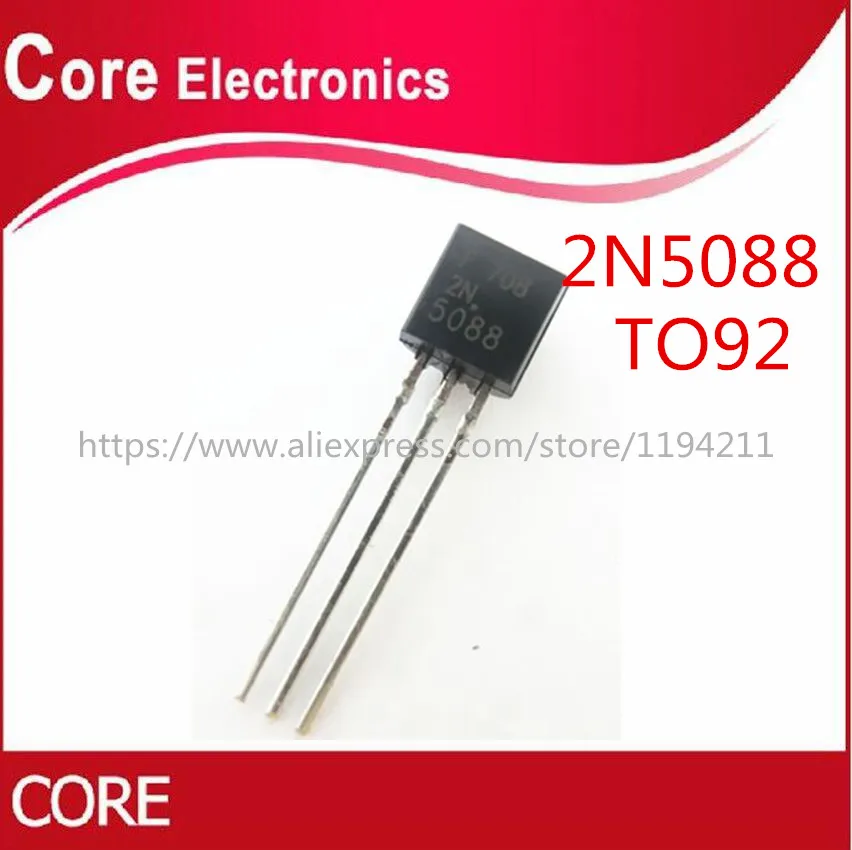 1000 шт./лот 2N5088 TO 92 5088 TO92 транзистор|Транзисторы| |