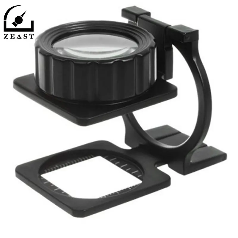 20X Складная лупа Лупа складывающееся увеличительное стекло мини карманы для