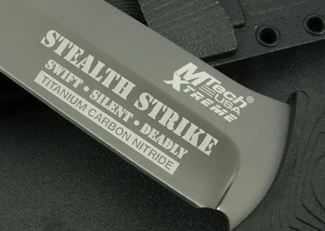 MTech USA XTREME тактические фиксированные ножи 5Cr13Mov Лезвие ABS Ручка Серый титановый