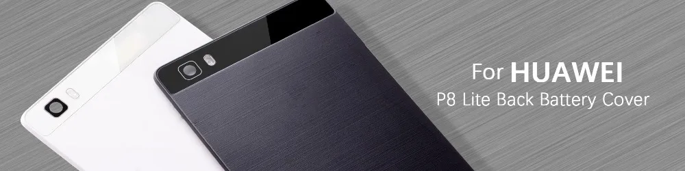 Дисплей для HUAWEI P8 Lite LCD в сборе с тачскрином на рамке 5.0‘’ черный белый золото