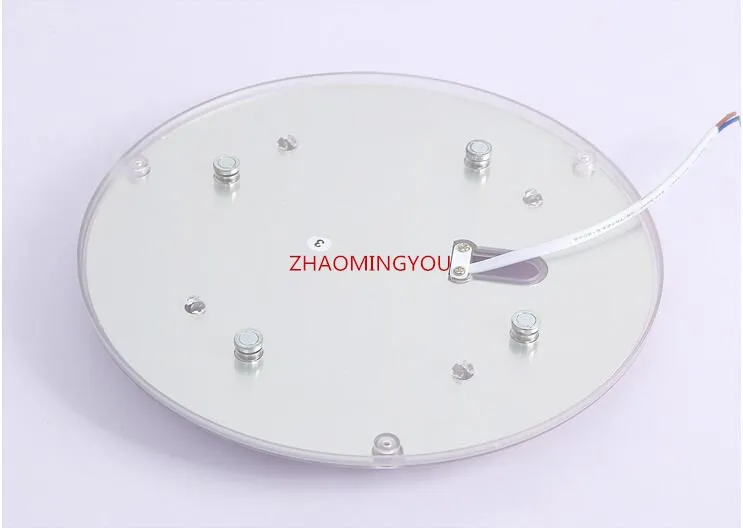 Светодиодная панель круглый кольцевой светильник SMD2835 12 вт 18 24 36 220 в переменного