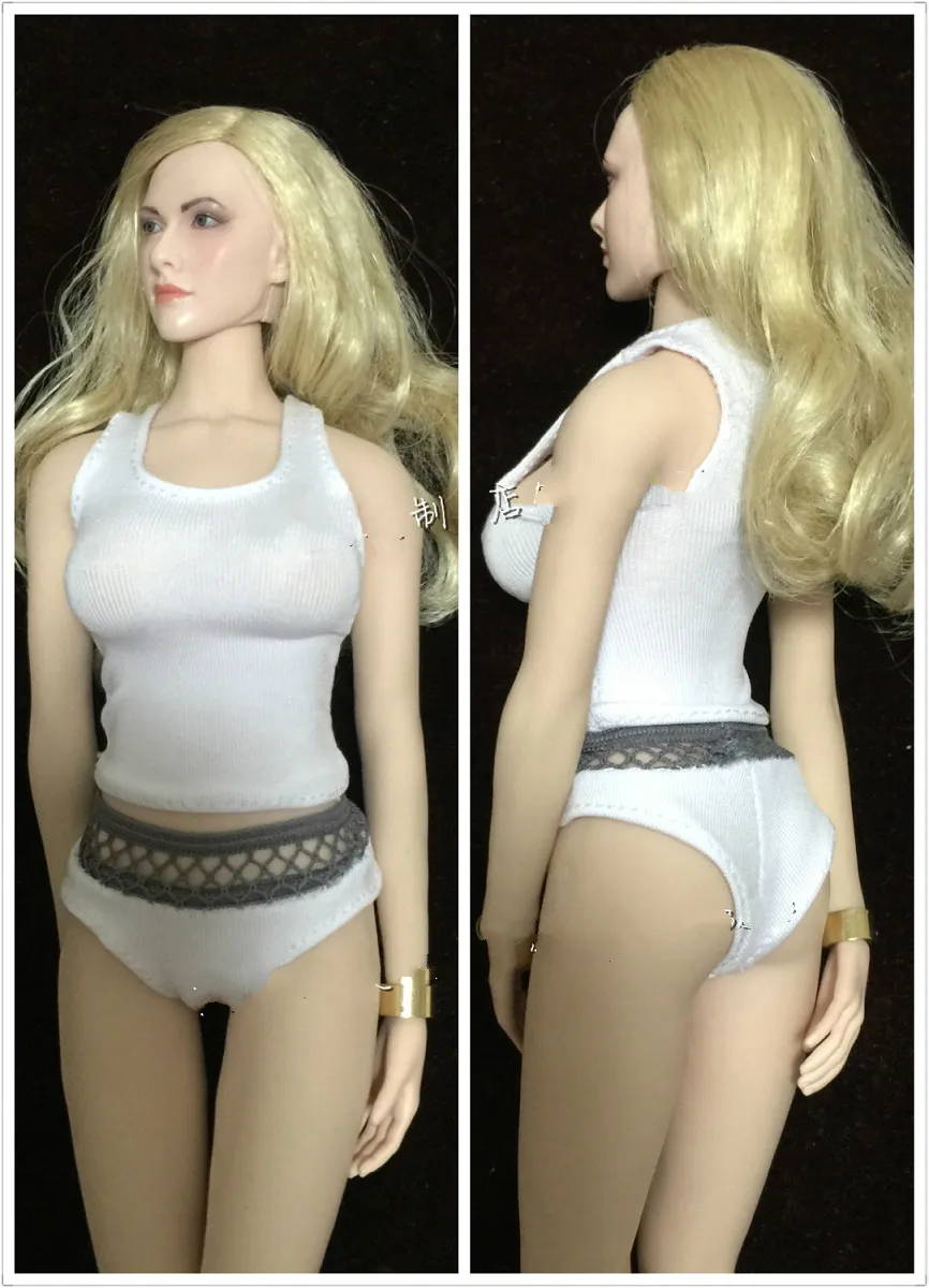 1/6 й комплект из жилета и шорт 1:6 Женская фигурка одежда аксессуары для 12 &quotPhicen OE UD