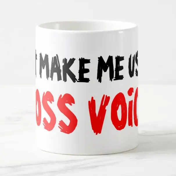 Новинка забавная кружка с надписью Don't Make Me Use My Teacer Boss крутые модные креативные