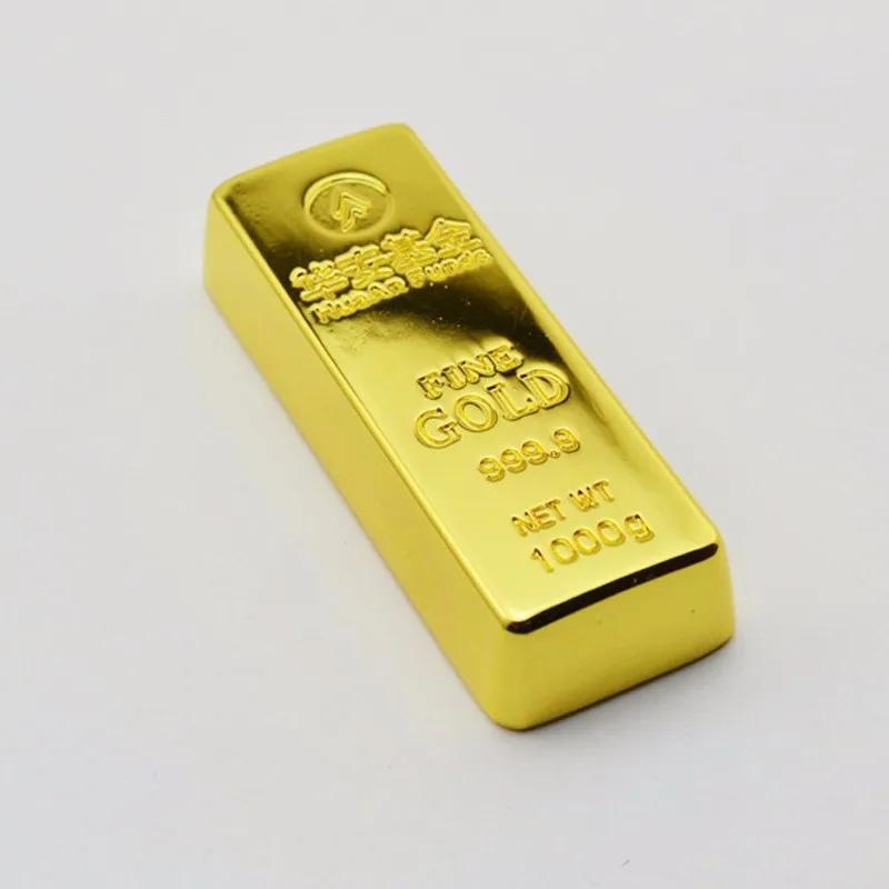 Золотые полосы USB флэш-накопитель 1 Гб 2 ГБ 4 ГБ 8 ГБ 16 ГБ 32 ГБ флеш-накопитель слиток флэш-диск Золотой usb карта памяти