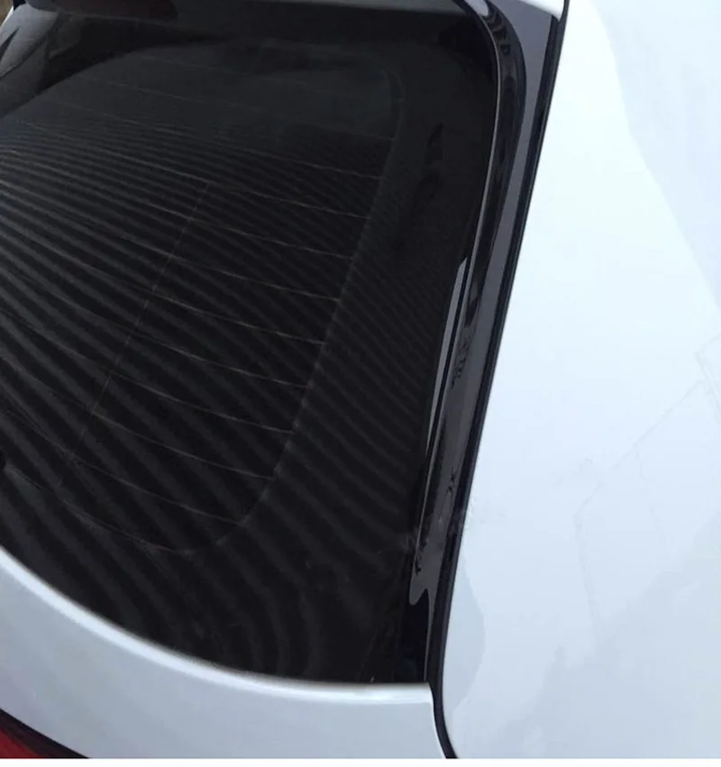 Аксессуары Спойлеры для Volkswagen VW Golf 7 MK7 пластик черный окрашенный задний спойлер Крылья автомобильный Стайлинг 2 шт