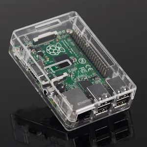 Raspberry Pi 3 Model B +(plus) ABS чехол прозрачный корпус корпуса ABS для Raspberry Pi 32