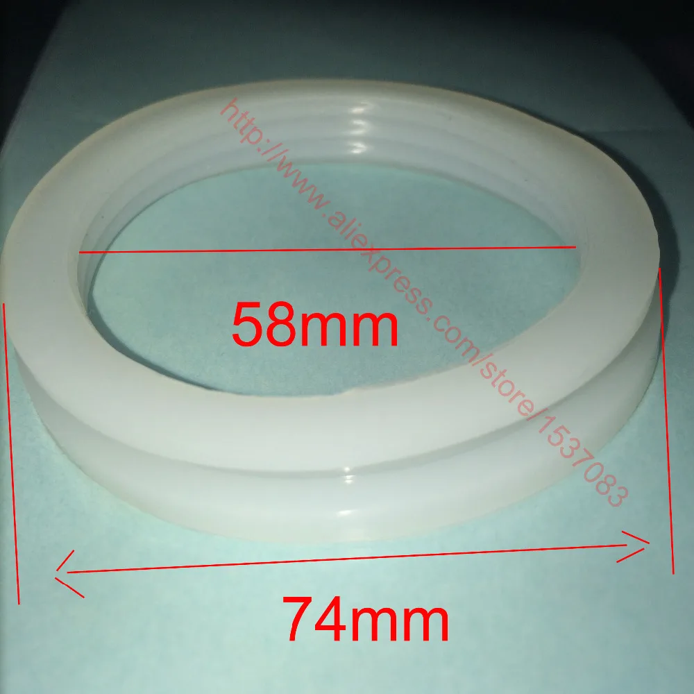 58mm inner diameter silicone silica gel sealing gasket o ring for solar water heater vacuum tube