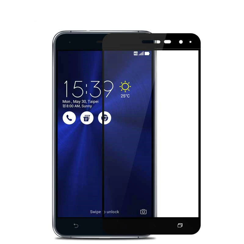 Закаленное стекло с полным покрытием для ASUS Zenfone 3 4 ZE552KL ZC553KL ZC520TL ZC554KL ZC520KL ZE554KL