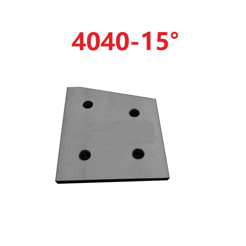 1PCS 15/30/60 degree 4040 Strengthen Plate Joint Board Corner Angle Bracket Connection for Aluminum Profile | Обустройство дома