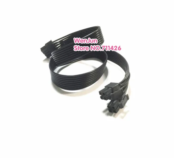Новый 60 см Черный Блок питания 8 pin к ЦП 8pin (4 + 4) модульный кабель для Corsair HX1200 |