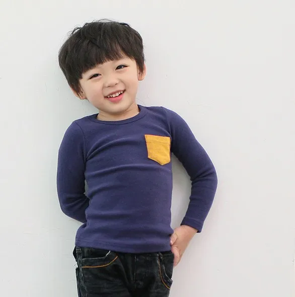 

Spring Autumn Children T Shirts Baby Kids Boys Girls Long Sleeve T Shirts Baby Children Boy Clothing Cotton Casual tees Hot Sale