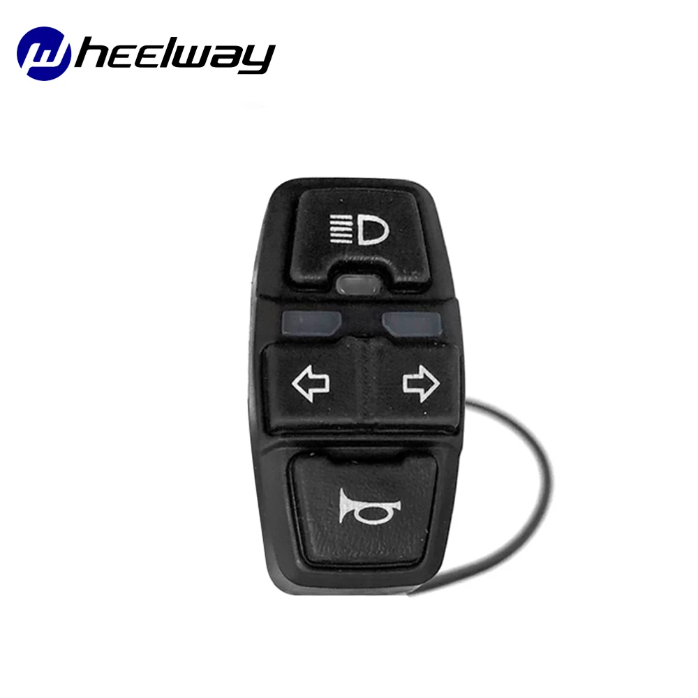 WHEELWAY Электрический Уход за кожей лица маска Велосипедный спорт Мотоцикл переключатель ATV Роговая пуговица поворотов Электрический туман светильник старт руль контроллер переключателя