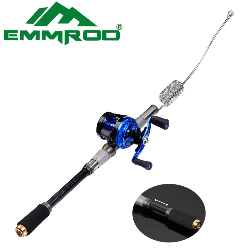 Новинка 2016 Удочка Emmrod из нержавеющей стали приманка литье удочка