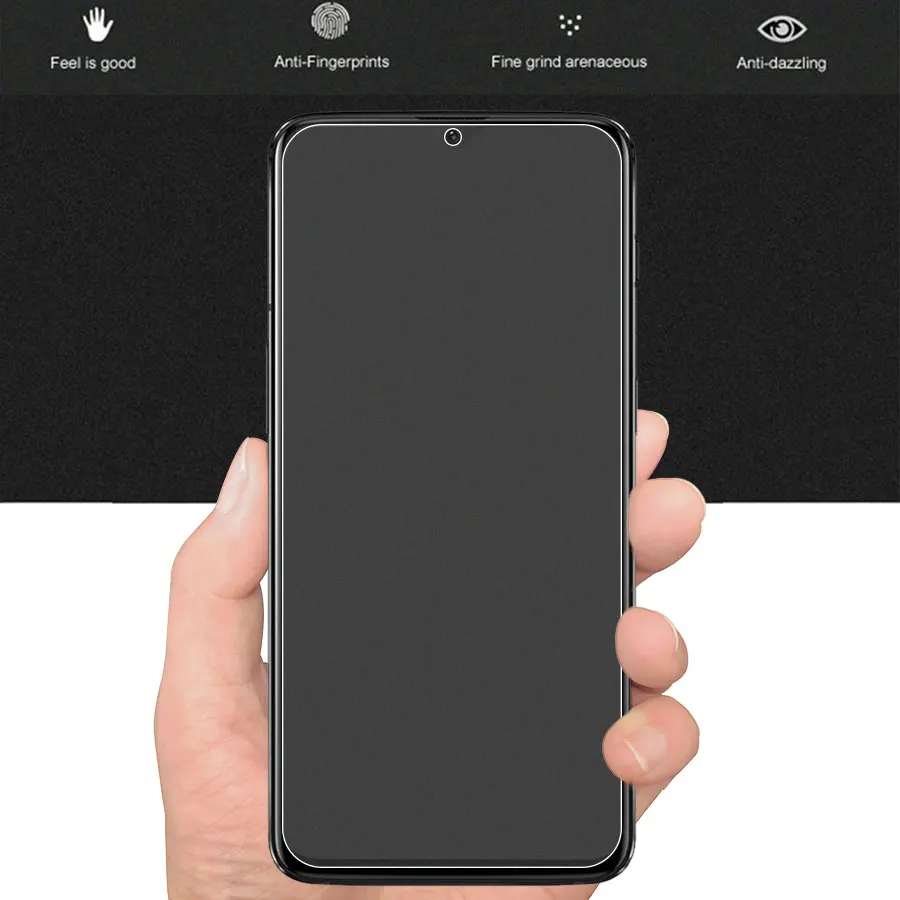 WOLFPSYCH матовое закаленное стекло для Oneplus 6 t 5 Анти отпечатков пальцев матовый