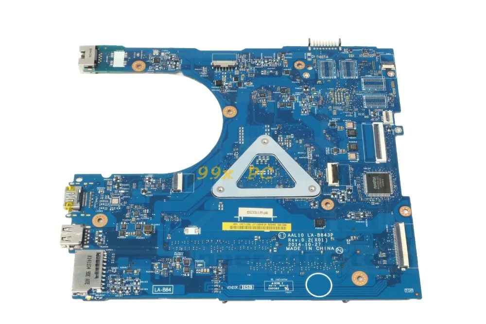 Материнская плата для ноутбука DELL Inspiron 5558 5758 W/I5 5250U Процессор/GT920M GPU 7WTY1 07WTY1 CN LA