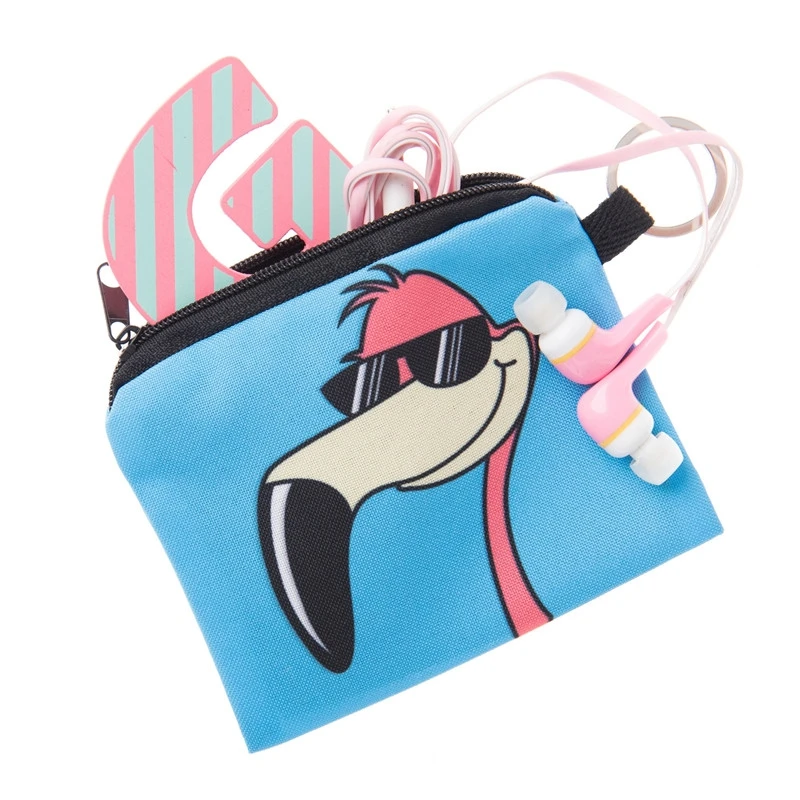Кошелек Jom Tokoy comic swag flamingo мини кошелек с модным принтом Женский держателем