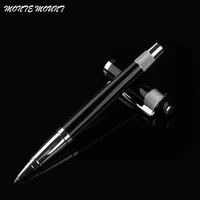 promotional high quality rollerball pen 0 5mm black ink refill metal ballpoint pen for student school supplies