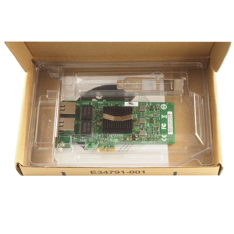 82576EB чипсет с двойным портом PCI E X4 гигабитный серверный адаптер NIC карта 1 Гбит/с