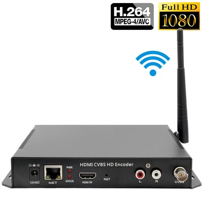 MINE H.264 HDMI CVBS/AV/RCA/BNC композитный WIFI HD SD Видео Аудио потоковое аппаратное