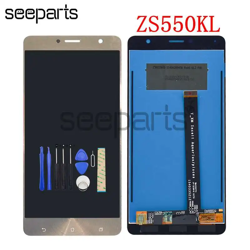Для Asus Zenfone 3 Deluxe ZS550KL Z01FD ЖК дисплей + рамка сенсорный экран дигитайзер сборка